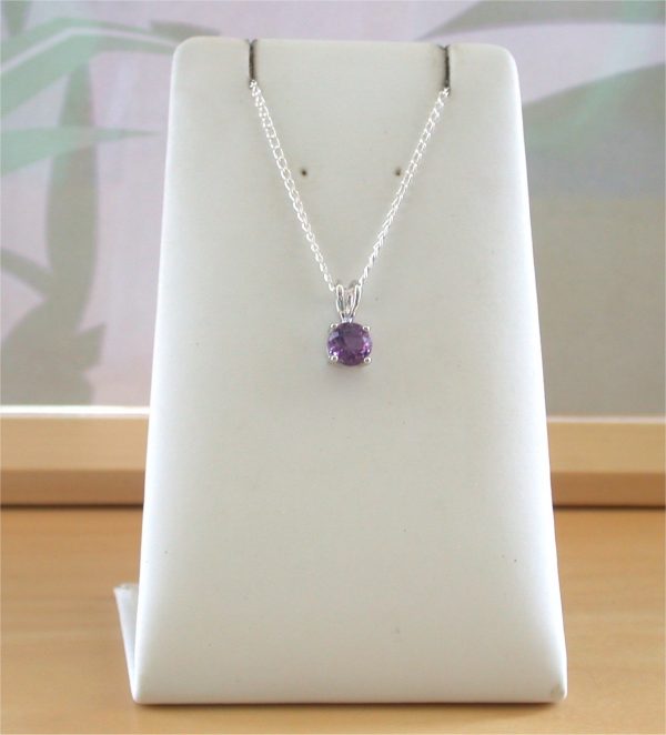 amethyst solitaire