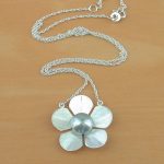 grey freshwater pearl necklace