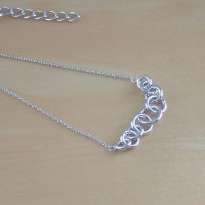 sterling silver ring necklace