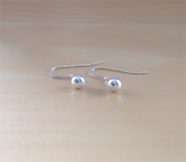 silver hook earrings