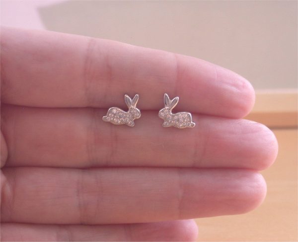 easter rabbit earrings