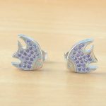 sterling silver Cz earrings uk