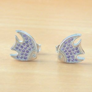 sterling silver Cz earrings uk