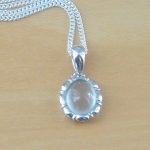 sterling silver moonstone necklace uk