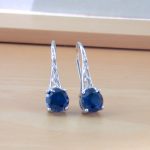 sapphire earrings