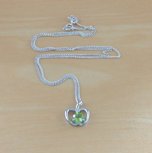 gemstone apple necklace uk
