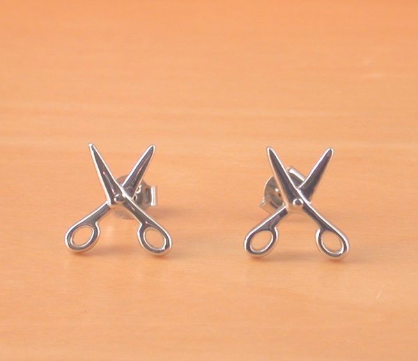 scissor earrings uk