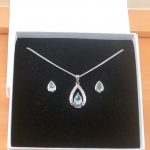 sterling silver blue topaz jewellery