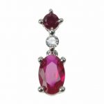 ruby gemstone pendant