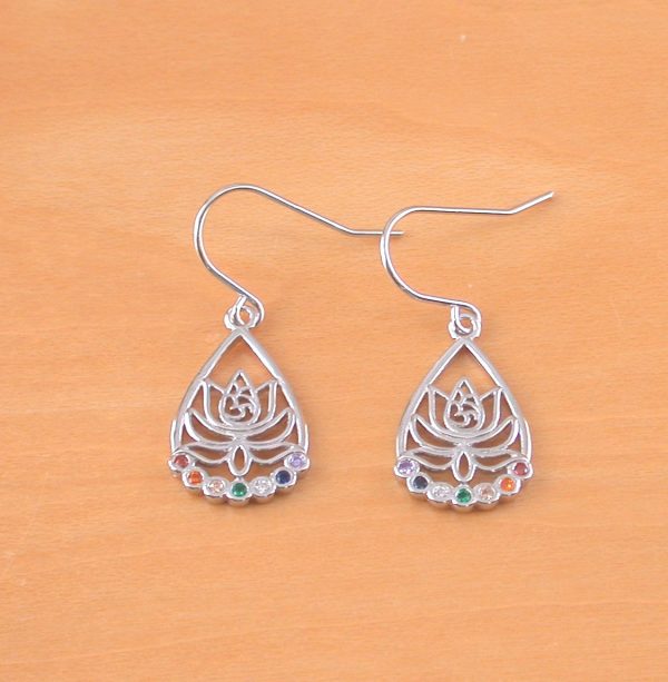lotus flower earrings uk