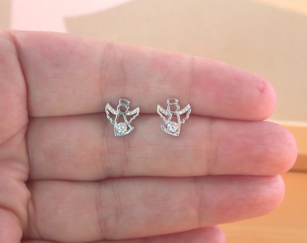 guardian angel earrings