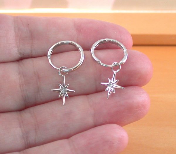 star earrings