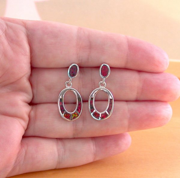 opal earrings uk