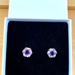 amethyst earrings uk