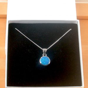 Blue Opal Necklace