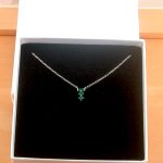 emerald necklace gift uk